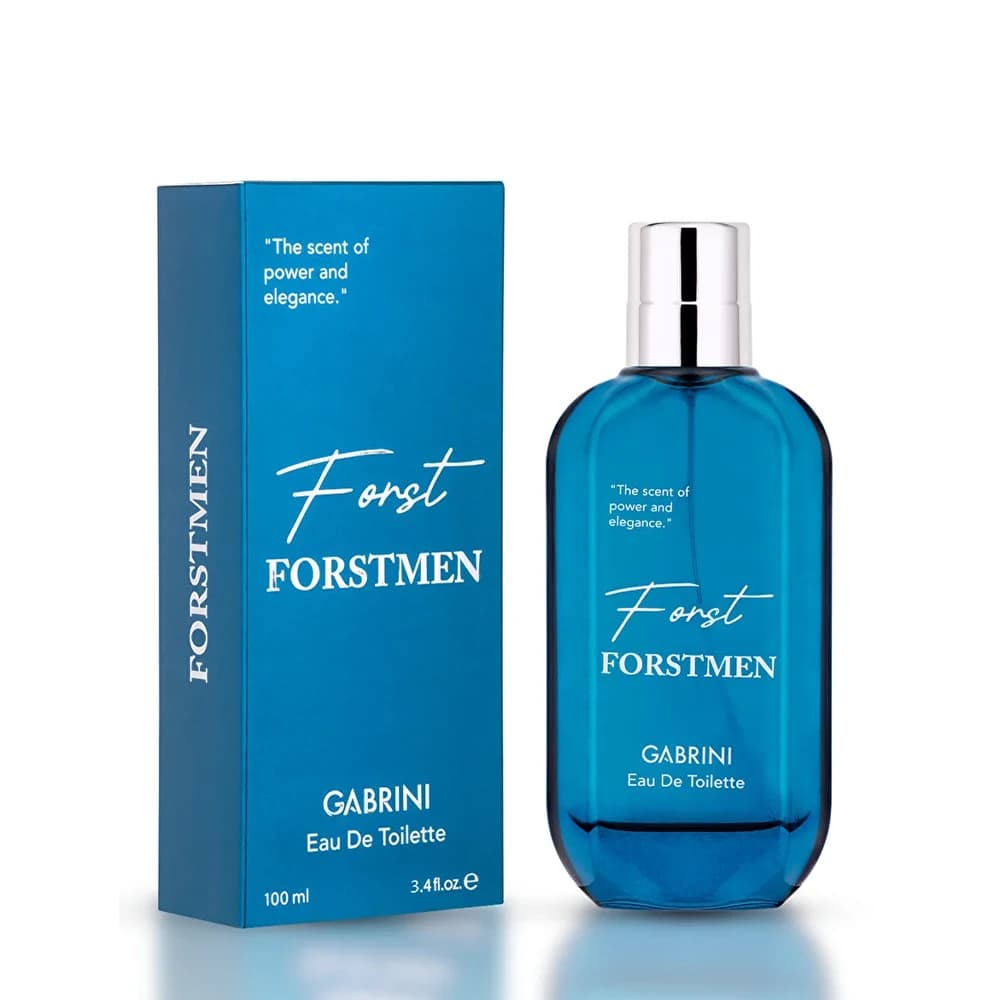 ادکلن مردانه گابرینی مدل FORSTMEN BLUE حجم 100 میلی‌لیتر