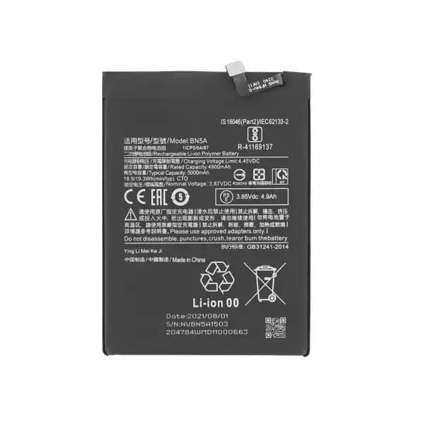 باتری شیائومی ردمی Xiaomi BN5A / Note10 5G