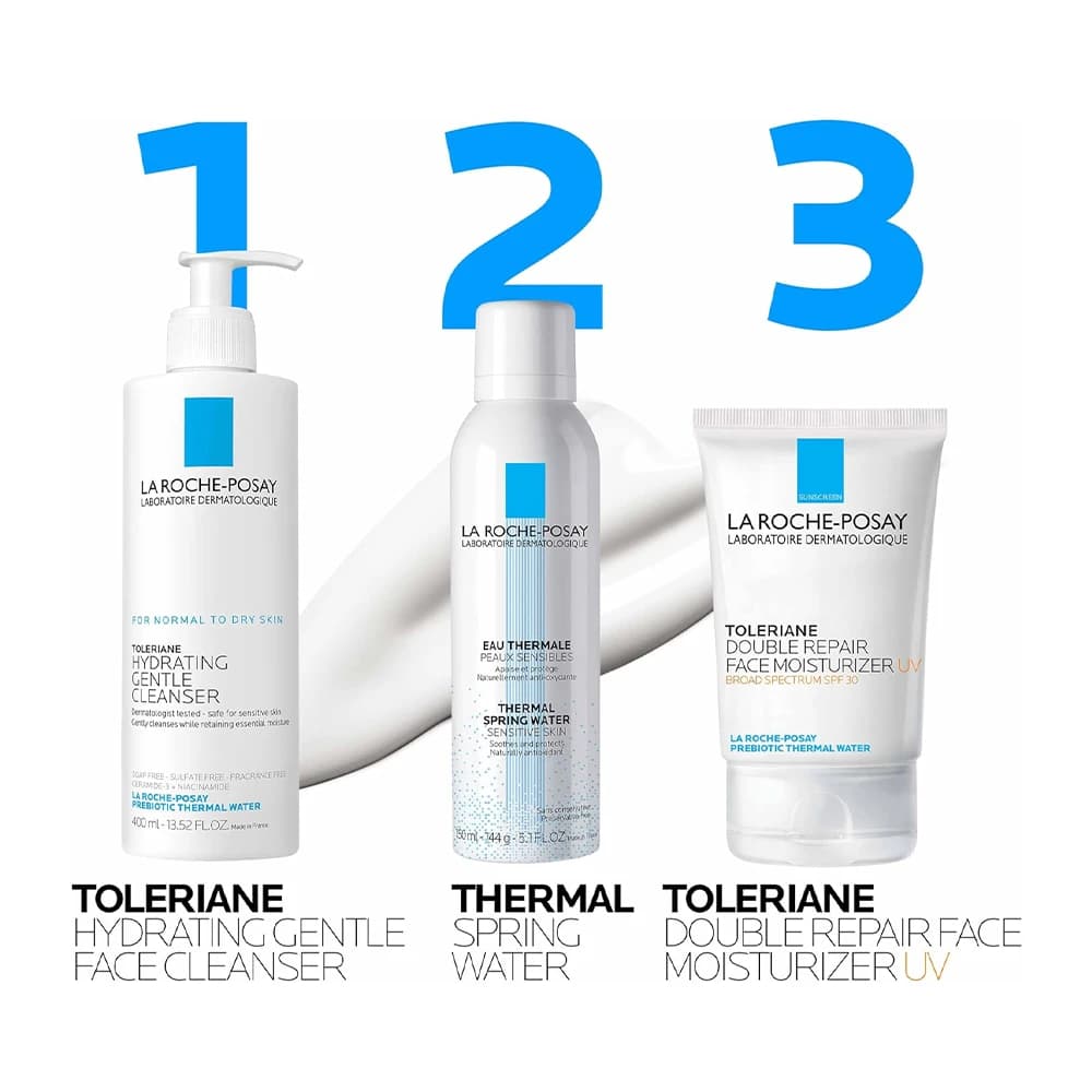 کرم مرطوب‌کننده و ضدآفتاب صورت لاروش پوزای SPF30 مدل TOLERIANE حجم 75 میلی‌لیتر — تصویر ۶