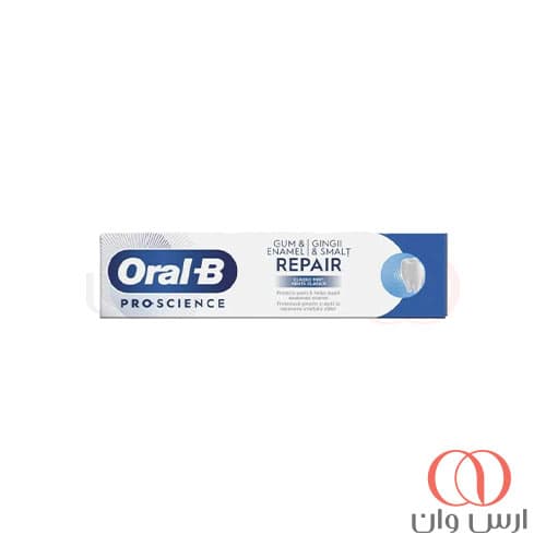 خمیردندان ترمیمکننده اورال بی مدل PRO SCIENCE REPAIR حجم 75 میلیلیتر — تصویر ۳