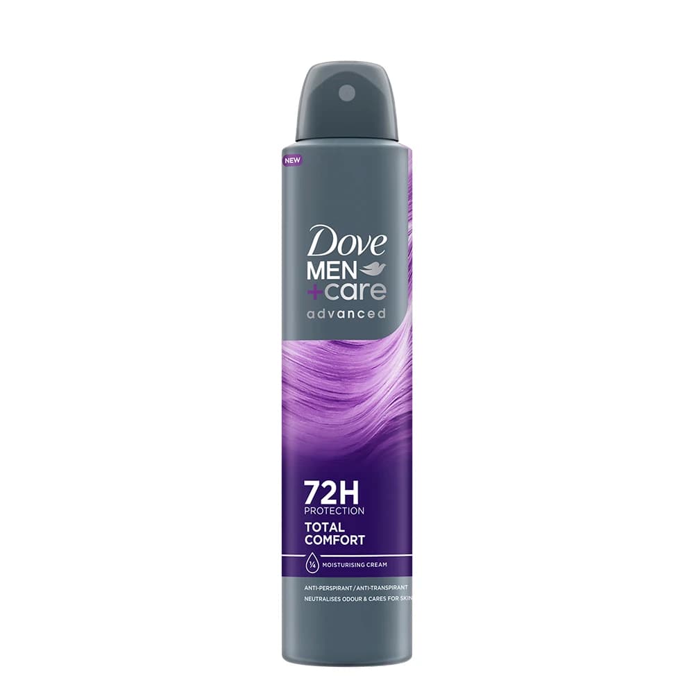 اسپری دئودورانت مردانه داو انگلیس (UK) مدل TOTAL COMFORT حجم 250 میلی‌لیتر — تصویر ۲