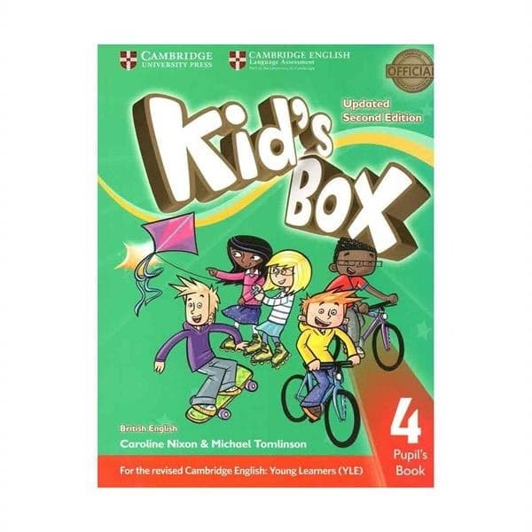کیدز باکس چهار ویرایش دوم Kids Box 4 Second Edition
