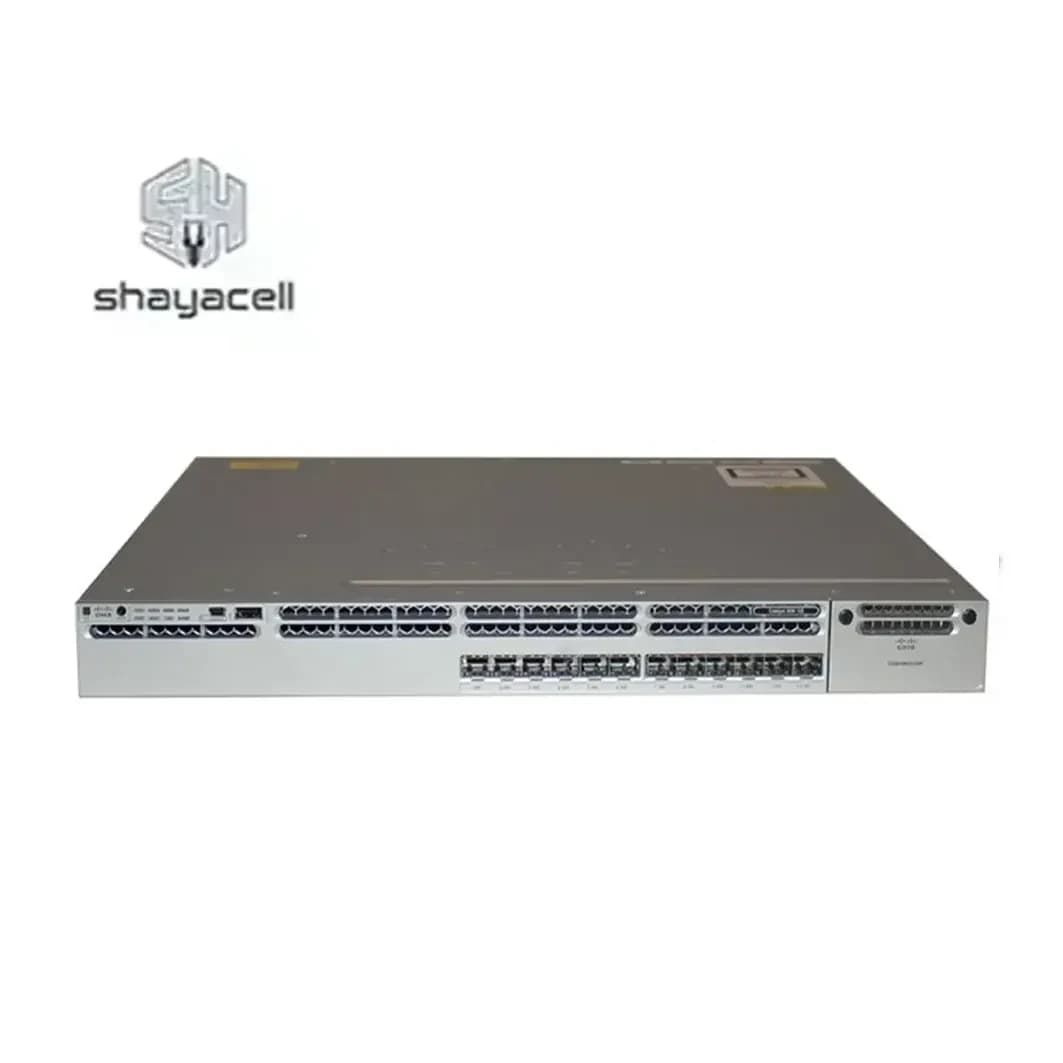 سوئیچ 12 پورت سیسکو مدل WS-C3850-12S-S(استوک) — تصویر ۲