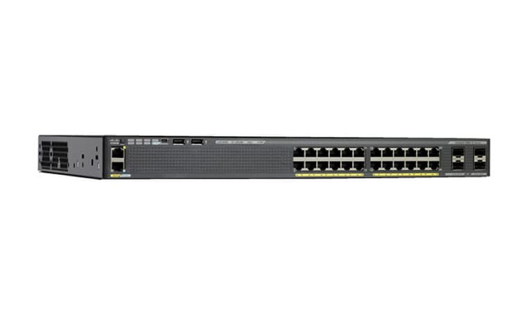 سوئیچ 24 پورت سیسکو مدل WS-C2960X-24PD-L(استوک) — تصویر ۳