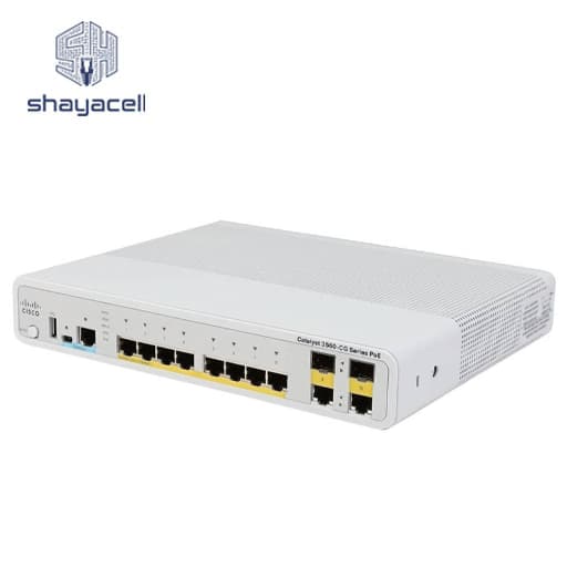 سوئیچ 8 پورت سیسکو مدل WS-C3560CG-8PC-S(استوک) — تصویر ۳