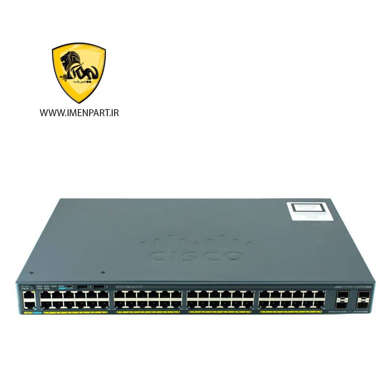 سوئیچ 48 پورت سیسکو مدل WS-C2960X-48TS-L(استوک) — تصویر ۳