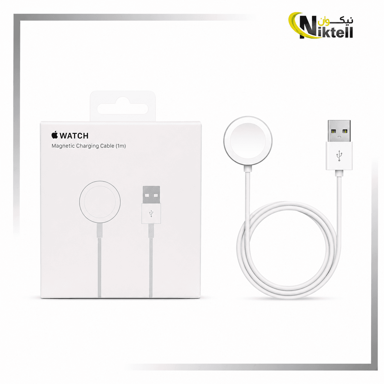 کابل شارژ مغناطیسی اپل واچ Apple Watch با رابط USB-A