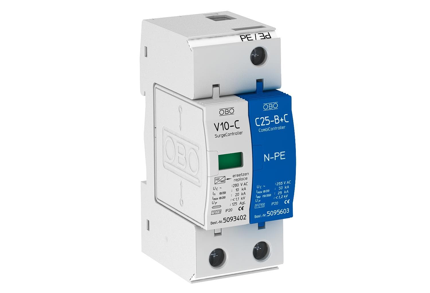 سرج ارسترOBO مدل V10C1+NPE-280 سریال: 5093418