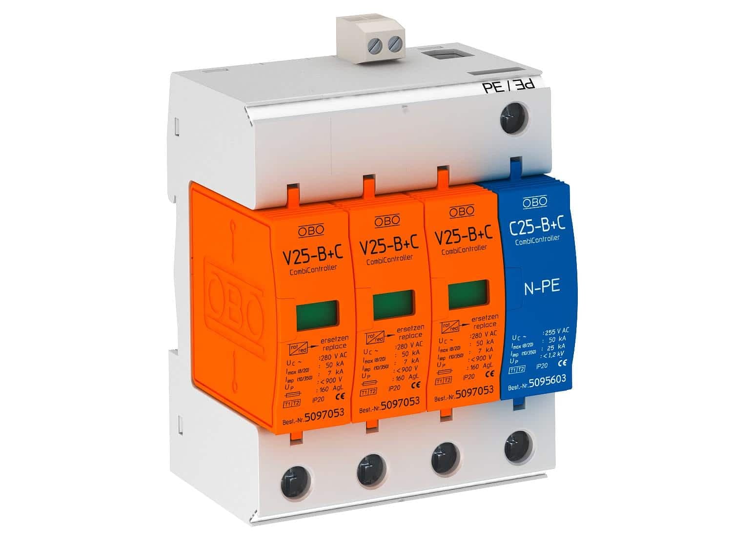 سرج ارسترOBO مدل V25-B+C3+NPE-FS سریال: 5094510