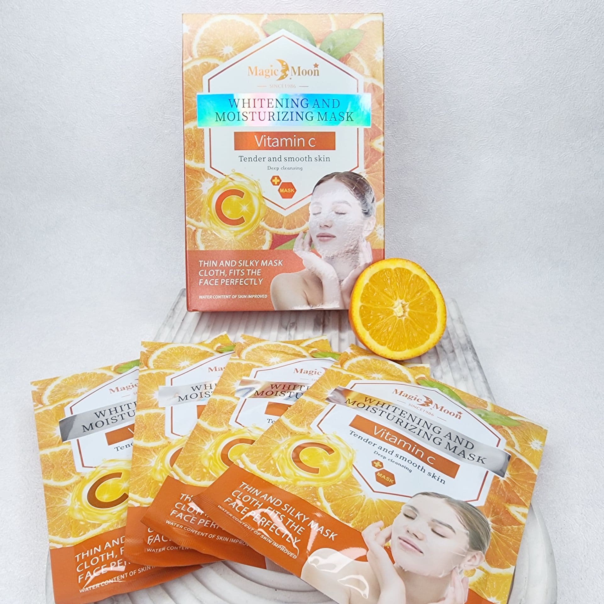 ماسک ورقه ای مجیک مون Magic Moon مدل ویتامین C
