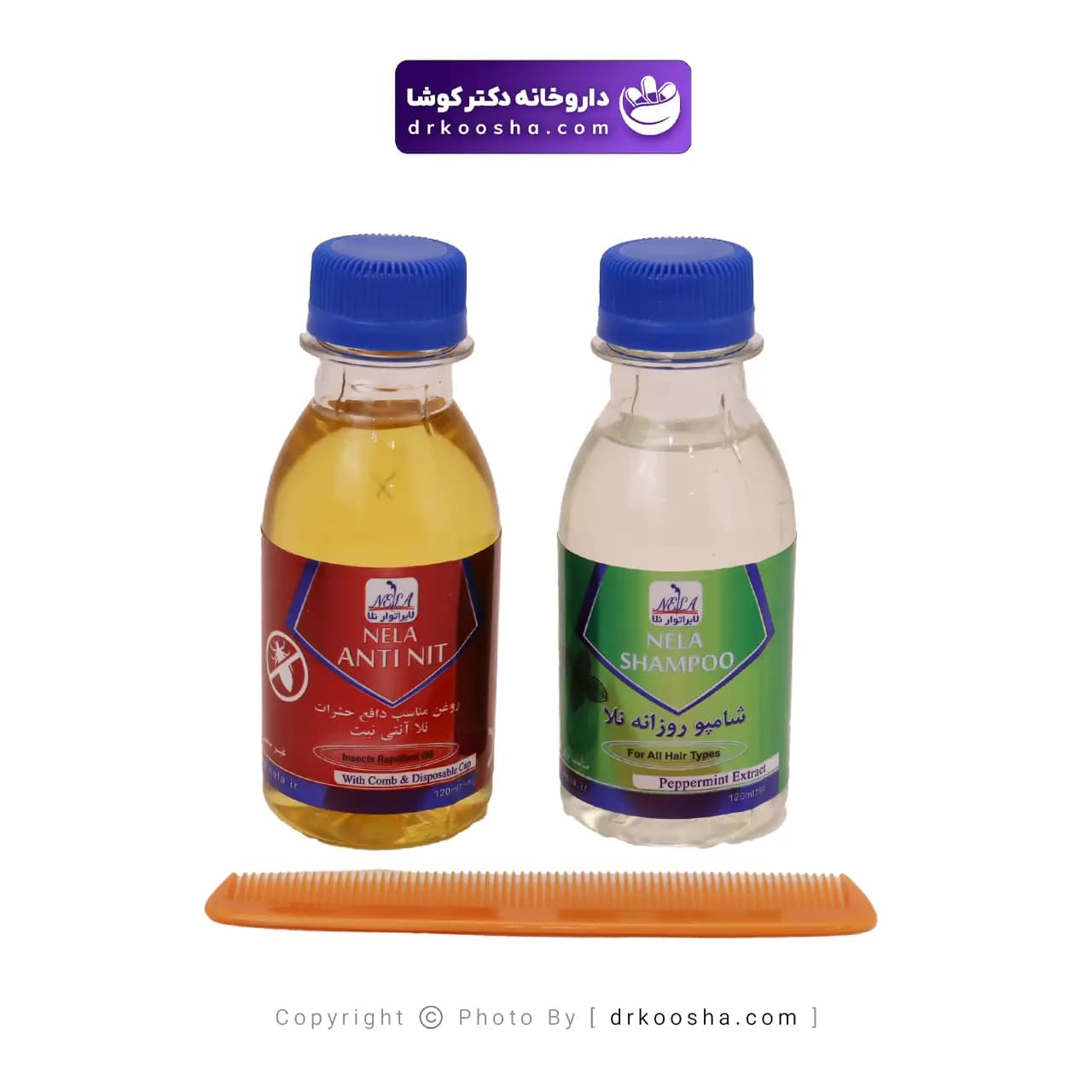 شامپو و روغن دافع حشرات نلا آنتی نیت 120 میل — تصویر ۵