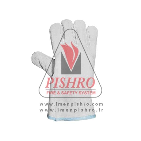 دستکش کار ساده چرمی