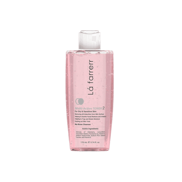تونر پاک کننده صورت لافارر مدل Dry &amp; Sensitive Skin کد 2 حجم 170 میلی لیتر