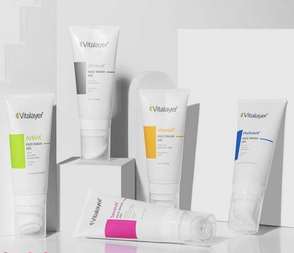ژل شستشوی صورت ویتالیر مدل Timevit حجم 200 میلی لیتر — تصویر ۱۱