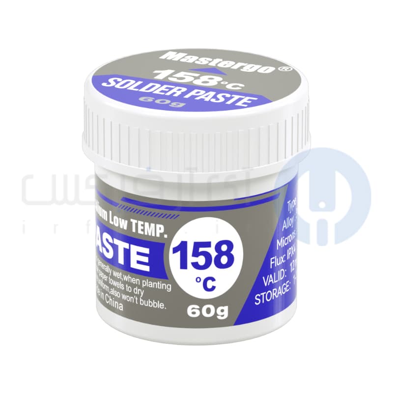 خمیر قلع 60 گرمی 158 درجه مسترگو Mastergo