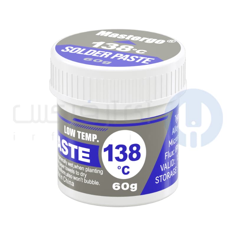 خمیر قلع 60 گرمی 138 درجه مسترگو Mastergo