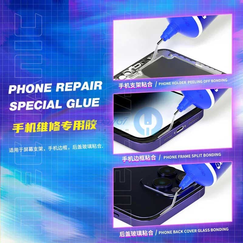 چسب مایع نانو بی رنگ مکانیک Mechanic Super X — تصویر ۴