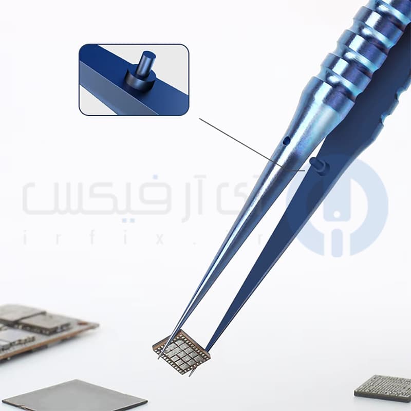 پنس تیتانیومی مکانیک Mechanic TI سرکج — تصویر ۶