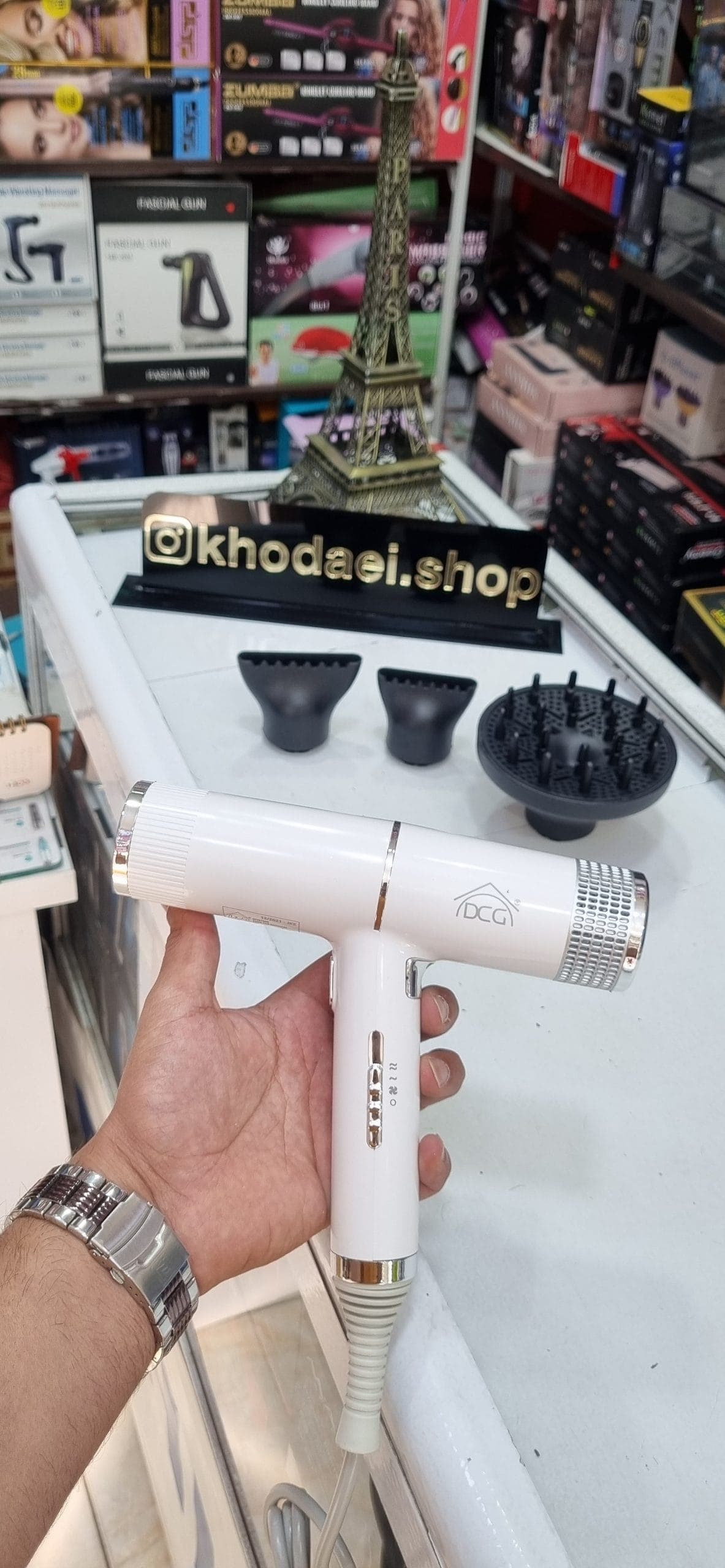 سشوار DCG مدل HTVD7000 — تصویر ۵