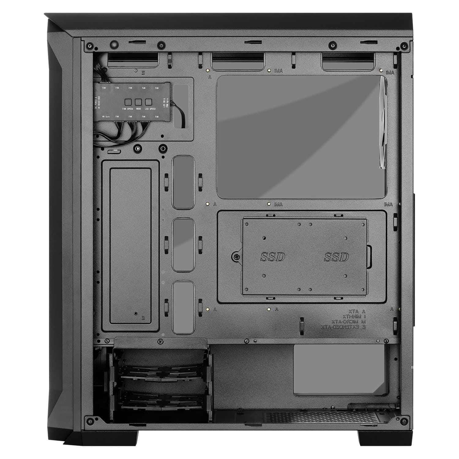 کیس کامپیوتر گرین Z5 Surena RGB Mid Tower مشکی – کارکرده — تصویر ۱۲