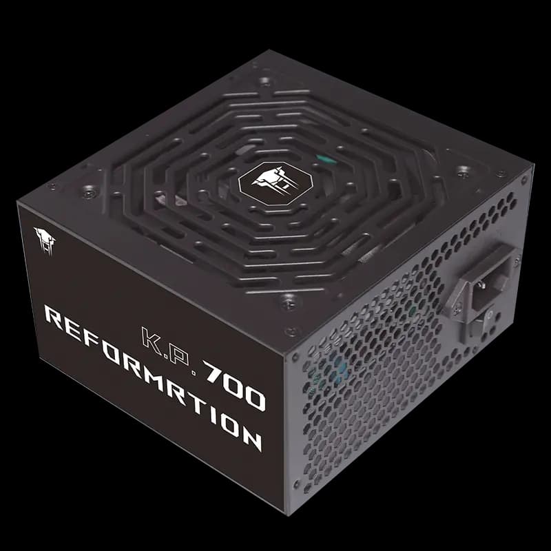 پاور گیمینگ جانگل لئوپارد مدل KP700 Reformation – ظرفیت 700 وات ۸۰ پلاس وایت غیرماژولار — تصویر ۴