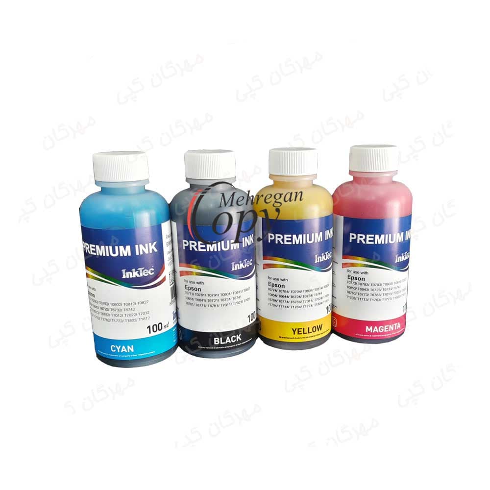 جوهر شش رنگ پرینتر اپسون Epson InkTec 100CC PREMIUM — تصویر ۶