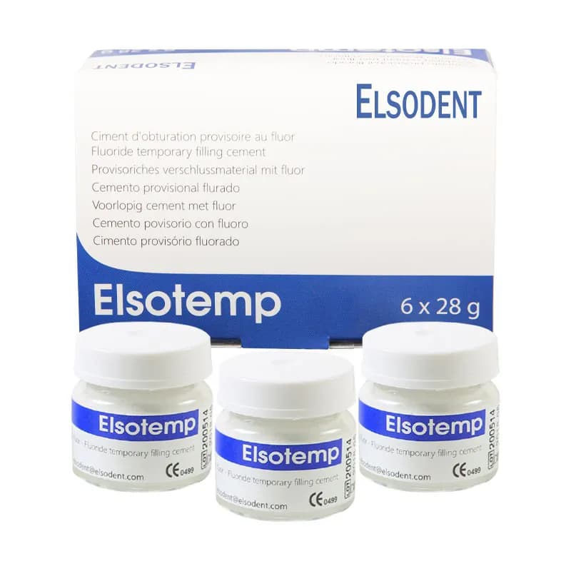 خمیر پانسمان موقت السوتمپ Elsodent — تصویر ۲