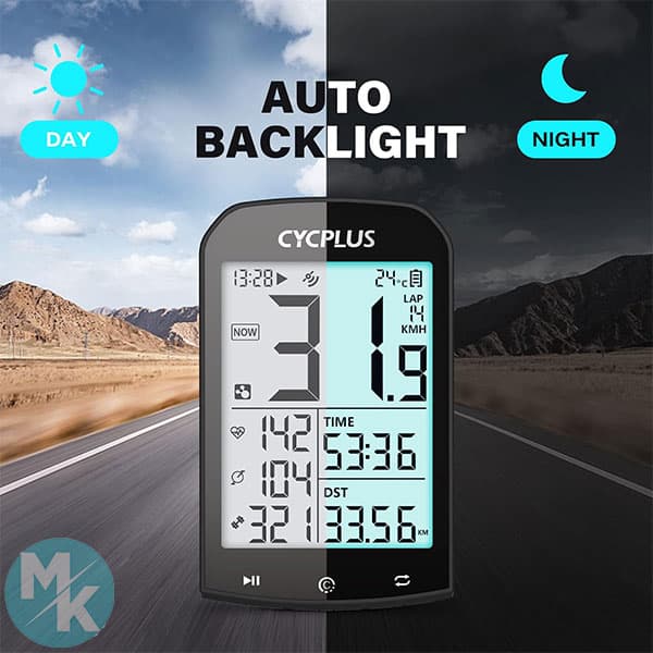 کامپیوتر GPS دوچرخه برند CYCPLUS مدل M1 — تصویر ۶