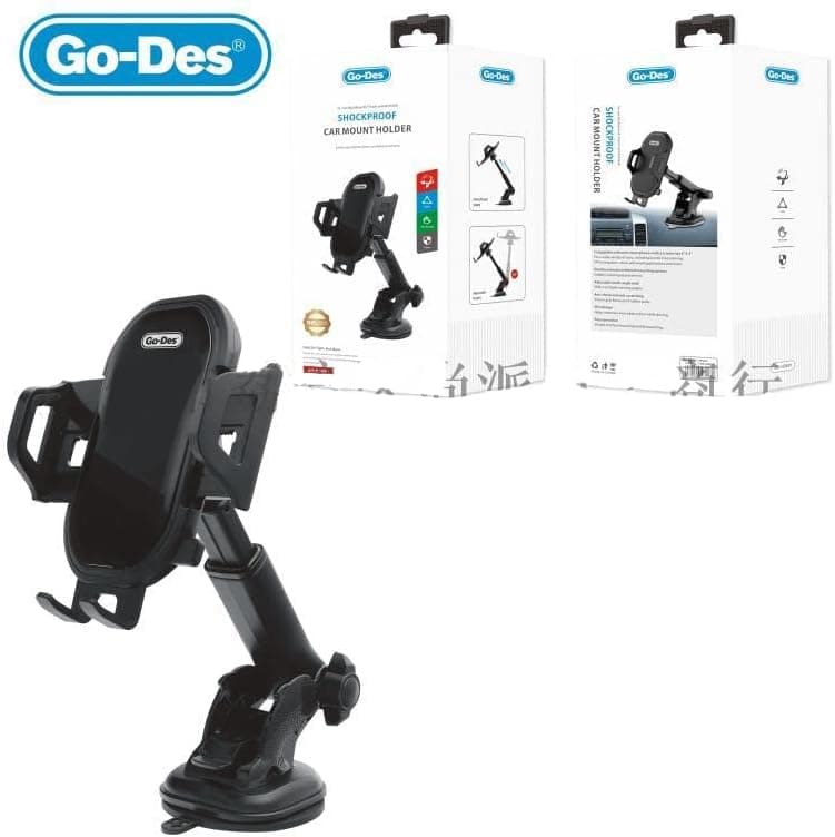 هولدر گوشی GO-DES GD-HD691 | نگهدارنده موبایل حرفه‌ای با چرخش 360 درجه — تصویر ۵