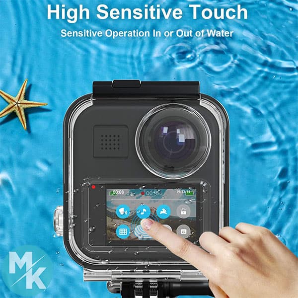 قاب ضد آب دوربین برند FiTSTILL مدل Gopro Max — تصویر ۱۱