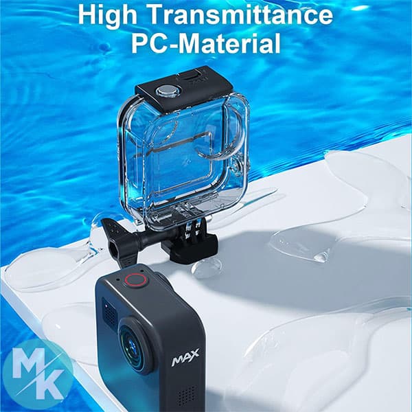 قاب ضد آب دوربین برند FiTSTILL مدل Gopro Max — تصویر ۸