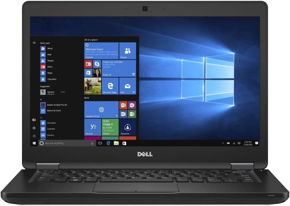 لپتاپ دل Dell Latitude 5480 مدل i7، گرافیک 2GB NVIDIA 930MX، صفحهنمایش Full HD — تصویر ۱۰