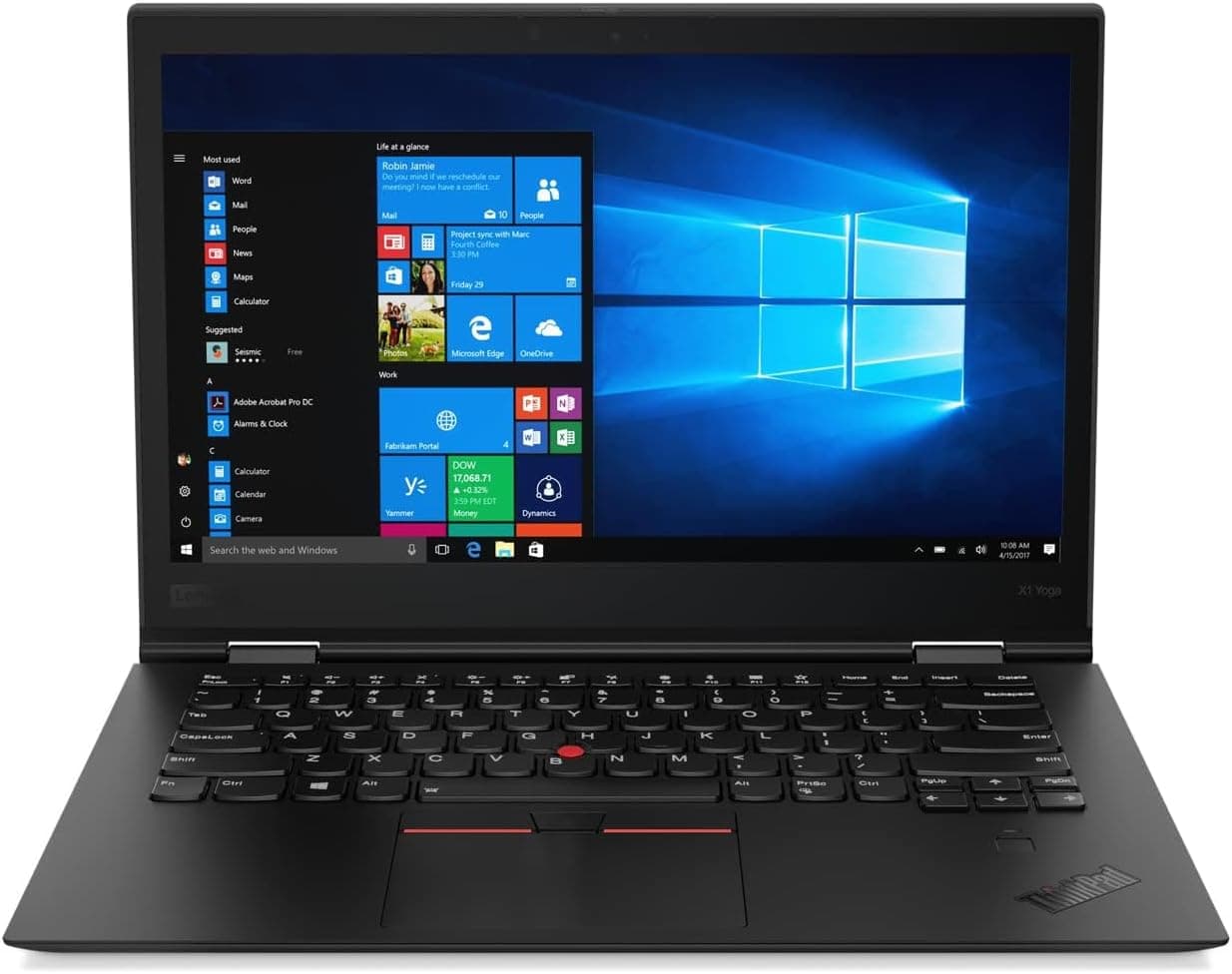 لپ تاپ لنوو لمسی X1 Yoga مدل Lenovo ThinkPad X1 Yoga 3rd i5-8350U نسل 8 — تصویر ۱۱