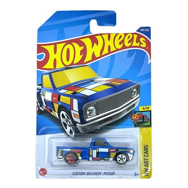 ماشین هات ویلز مدل وانت Custom 69 Chevy Pickup — تصویر ۳