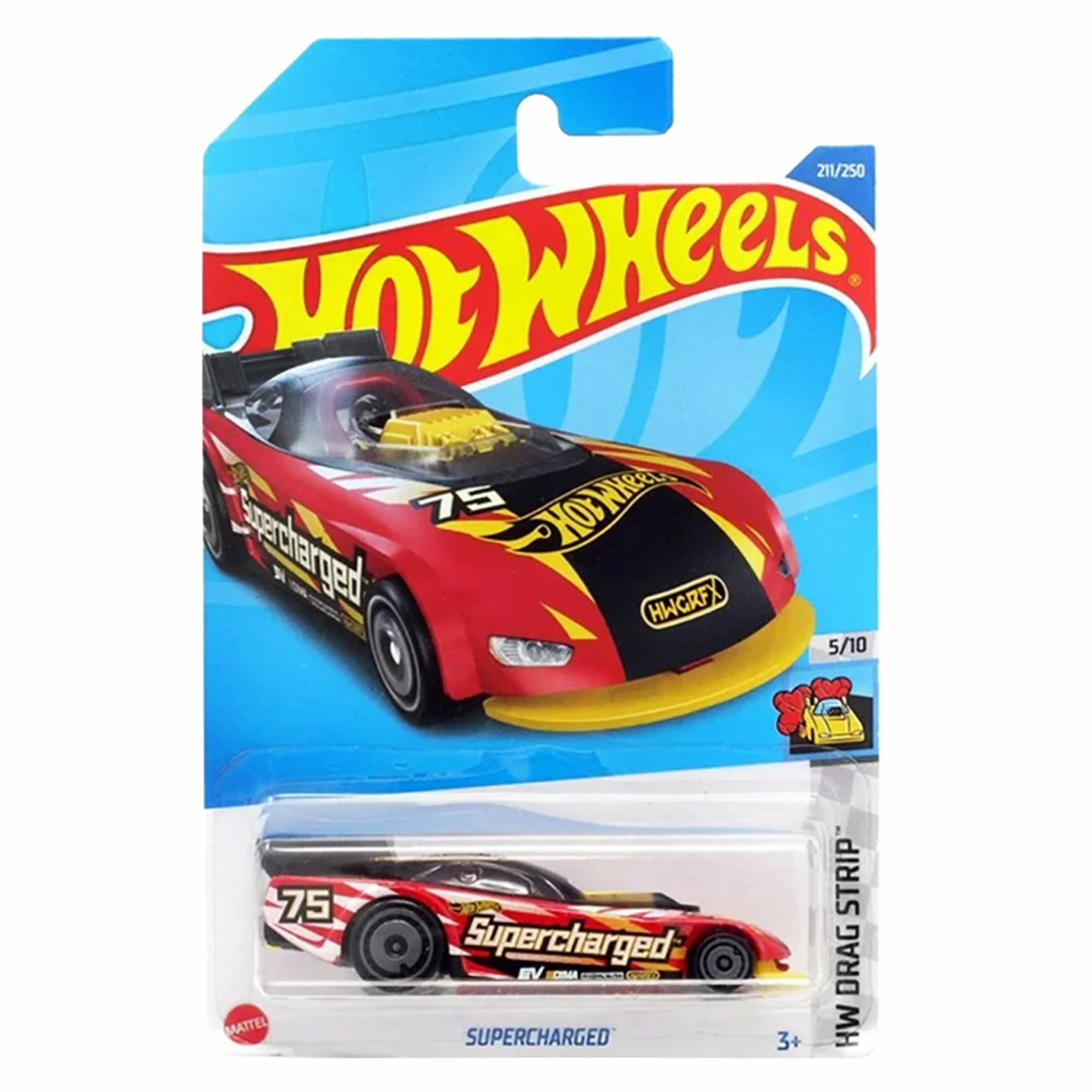 ماشین هات ویلز مدل سوپرچارجد Hot Wheels Supercharged — تصویر ۳