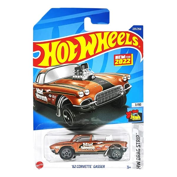 ماشین هات ویلز مدل کوروت گاسر Hot Wheels Corvette Gasser — تصویر ۴