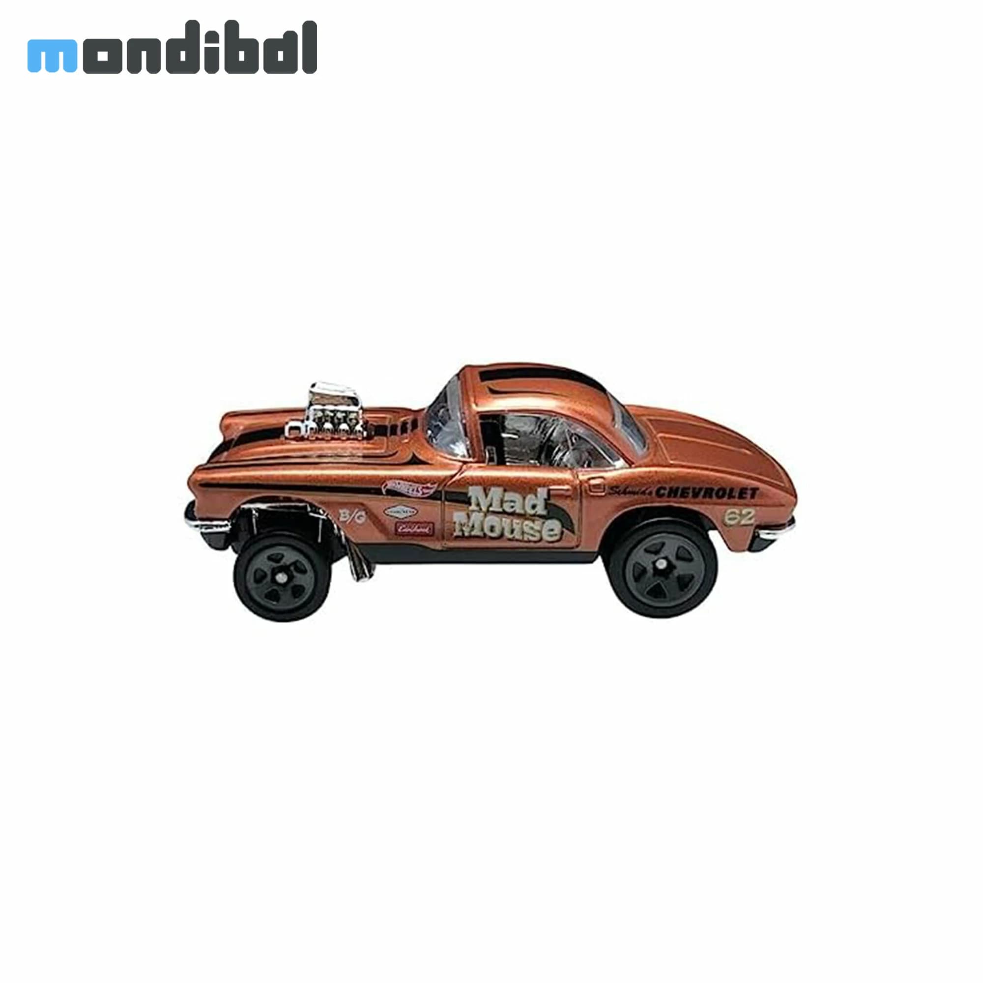 ماشین هات ویلز مدل کوروت گاسر Hot Wheels Corvette Gasser — تصویر ۳