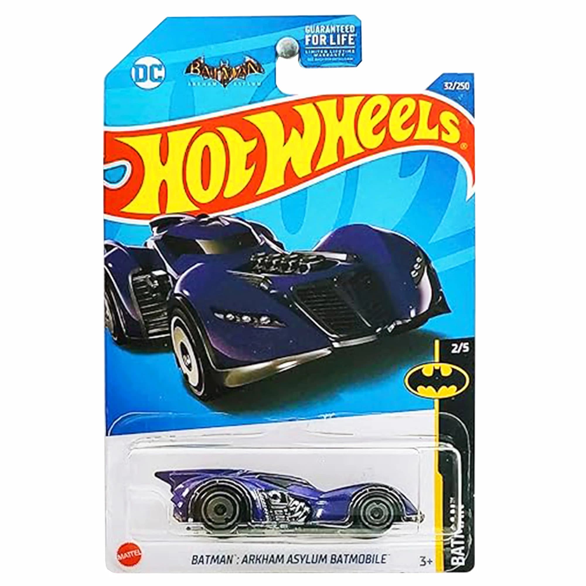 ماشین هات ویلز مدل بتموبیل Hot Wheels Batman: Arkham Asylum Batmobile — تصویر ۵