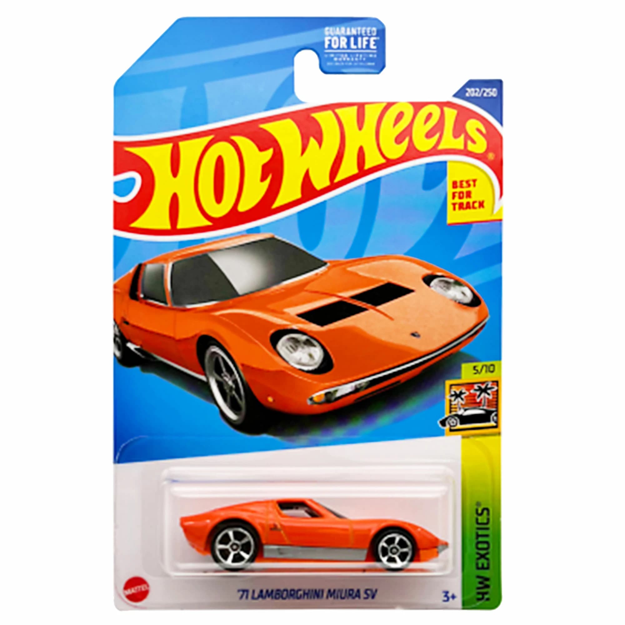 ماشین هات ویلز مدل Hot Wheels 71 Lamborghini Miura SV — تصویر ۳