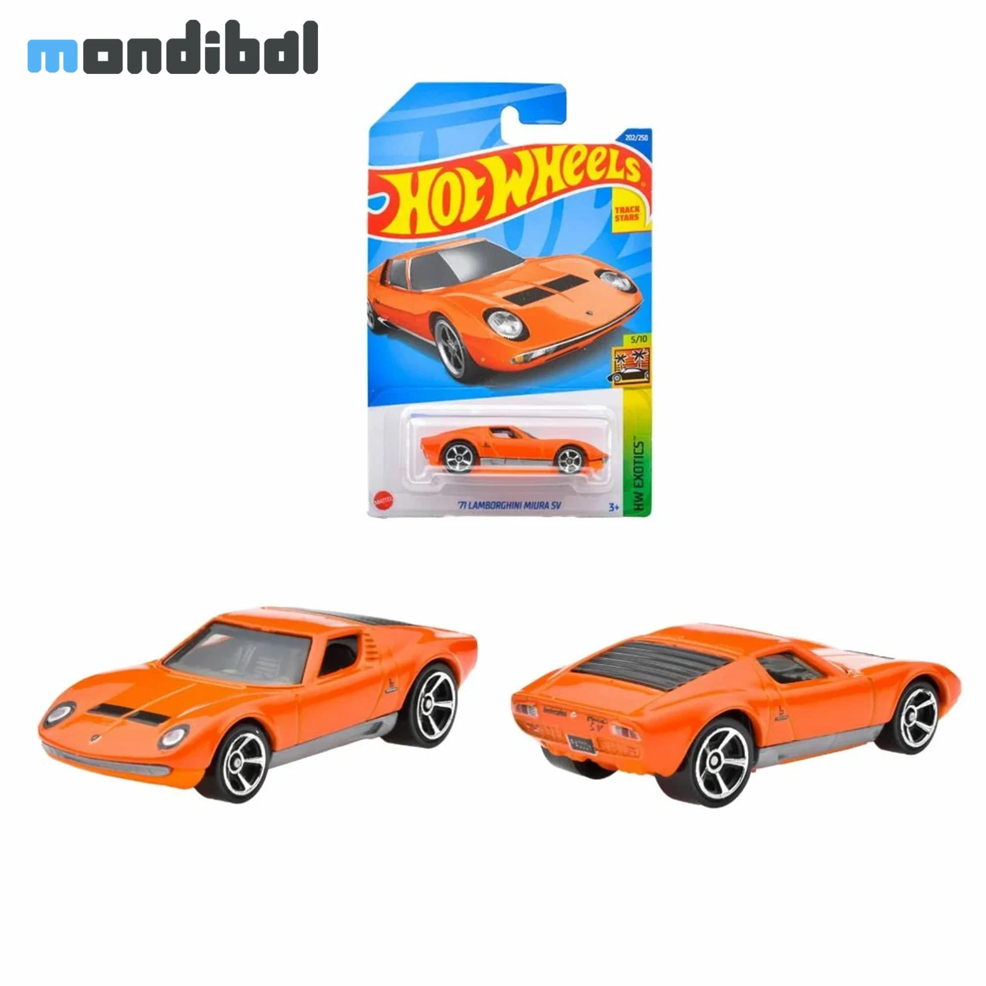 ماشین هات ویلز مدل Hot Wheels 71 Lamborghini Miura SV — تصویر ۲