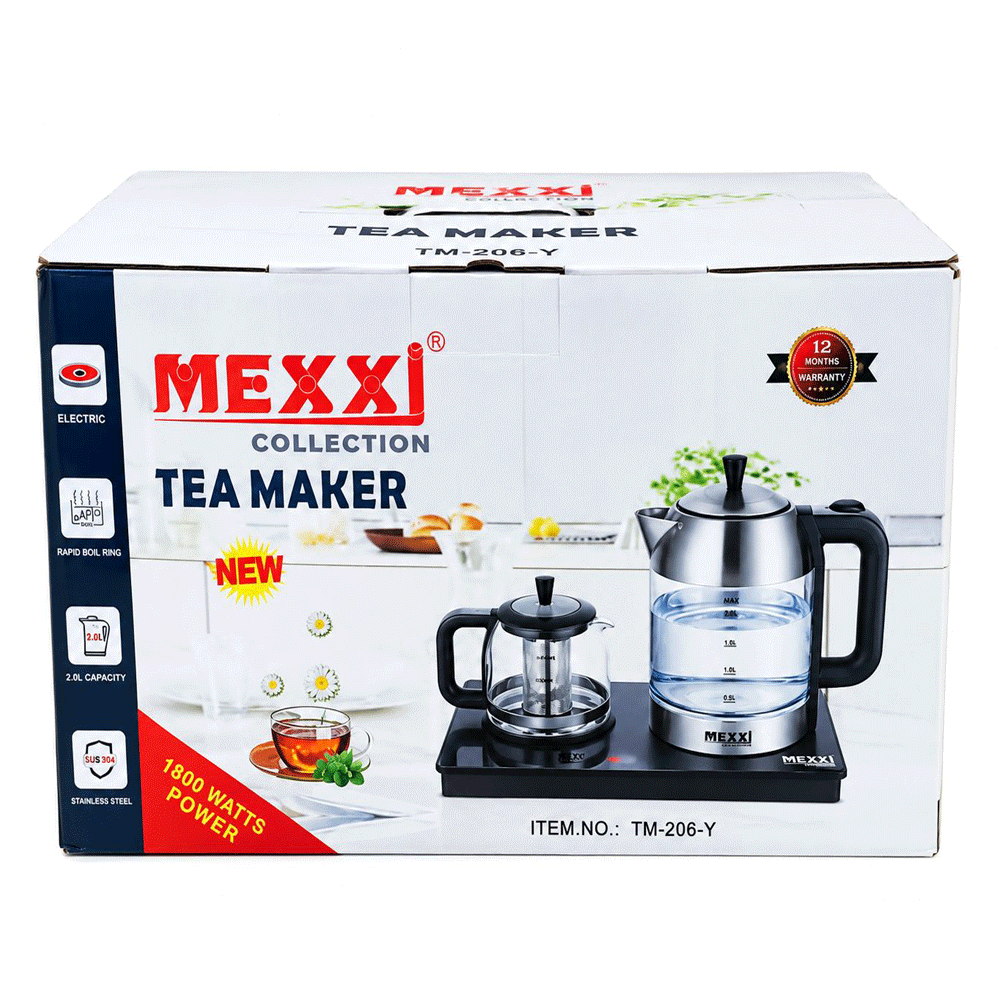 چای ساز سینی دار MEXXI مدل TM_206_Y