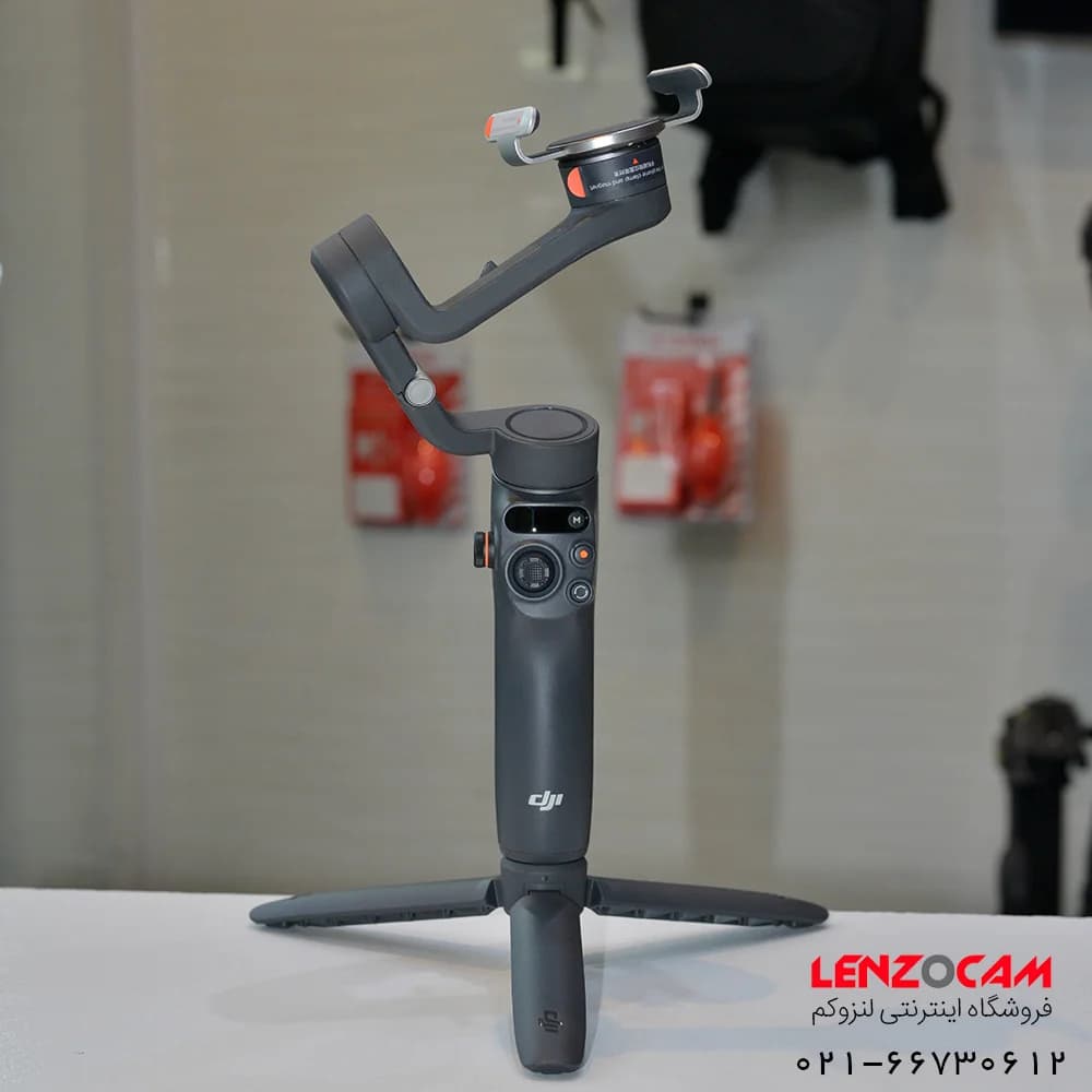 DJI Osmo Mobile 6 استوک؛ گیمبال سهمحوره موبایل