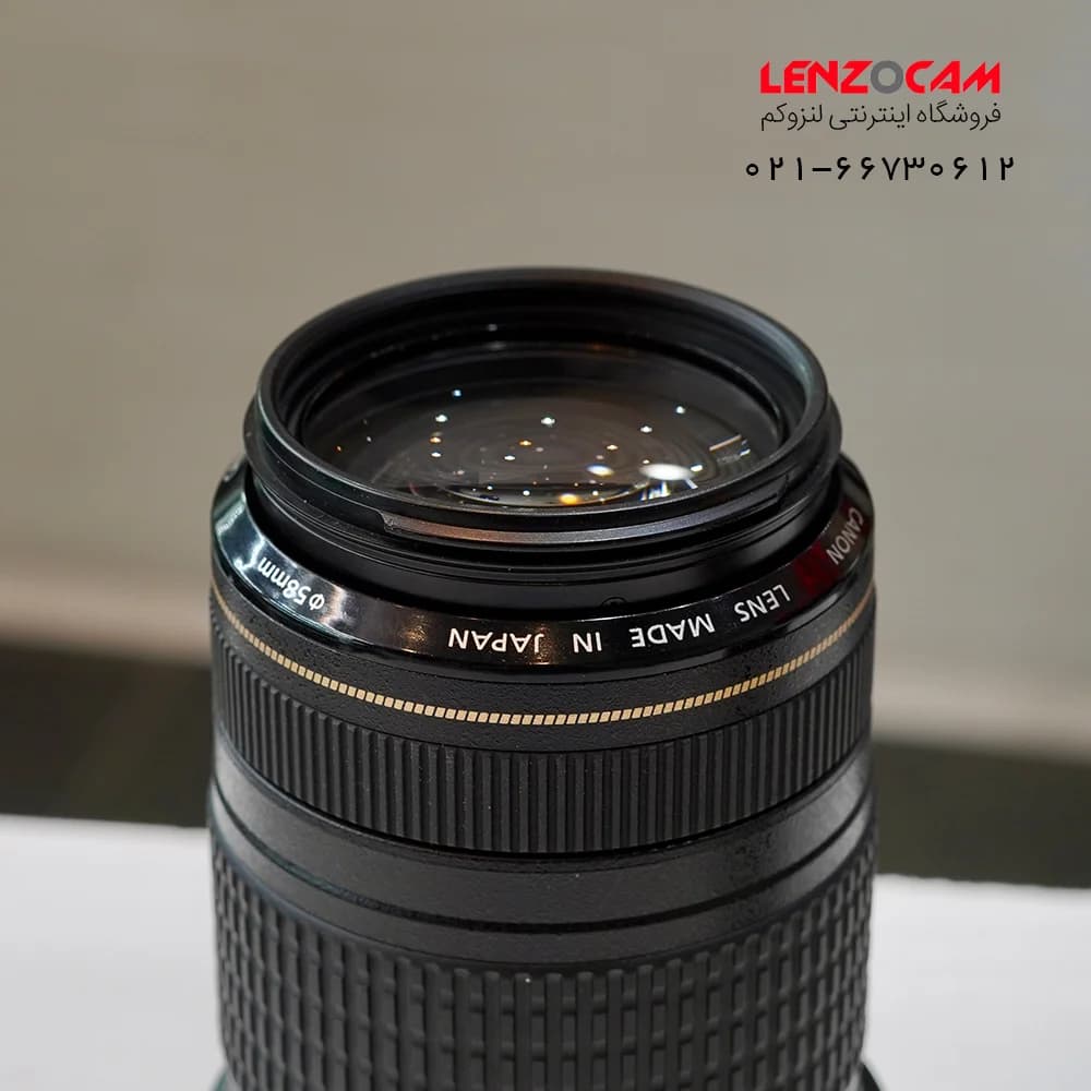 لنز دوربین کانن Canon EF 70-300mm IS USM کارکرده — تصویر ۸