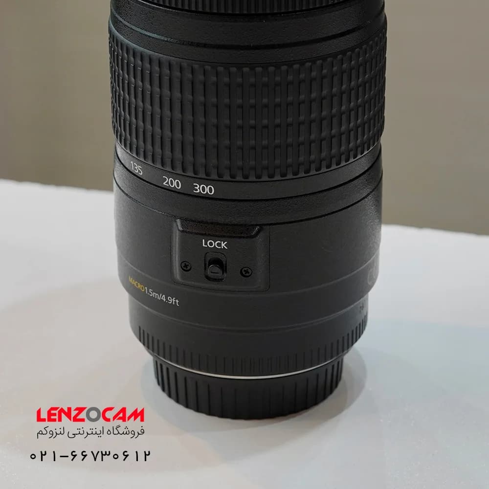 لنز دوربین کانن Canon EF 70-300mm IS USM کارکرده — تصویر ۲