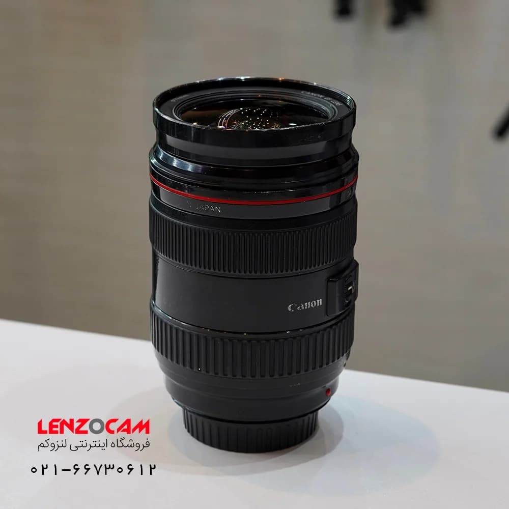 لنز استوک کانن Canon 24-70 f2,8 L — تصویر ۱۰