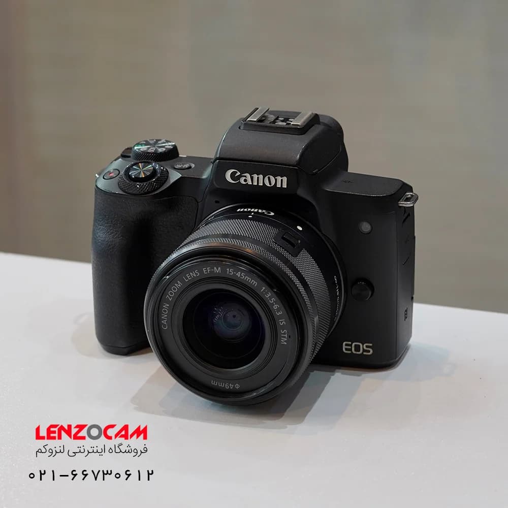 دوربین عکاسی دست دوم کانن Canon EOS M50 به همراه لنز 15-45mm IS STM