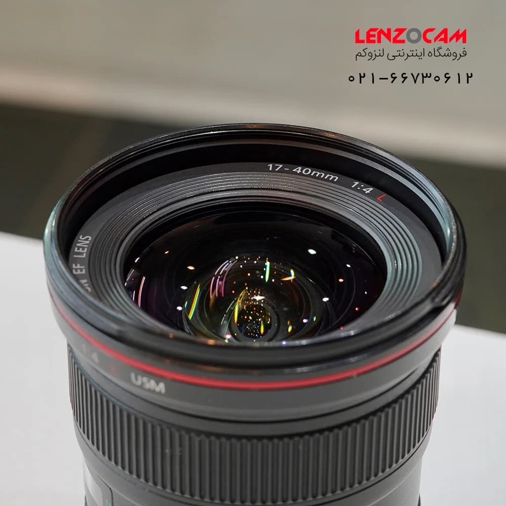 لنز دست دوم کانن Canon 17-40 f4 L — تصویر ۶