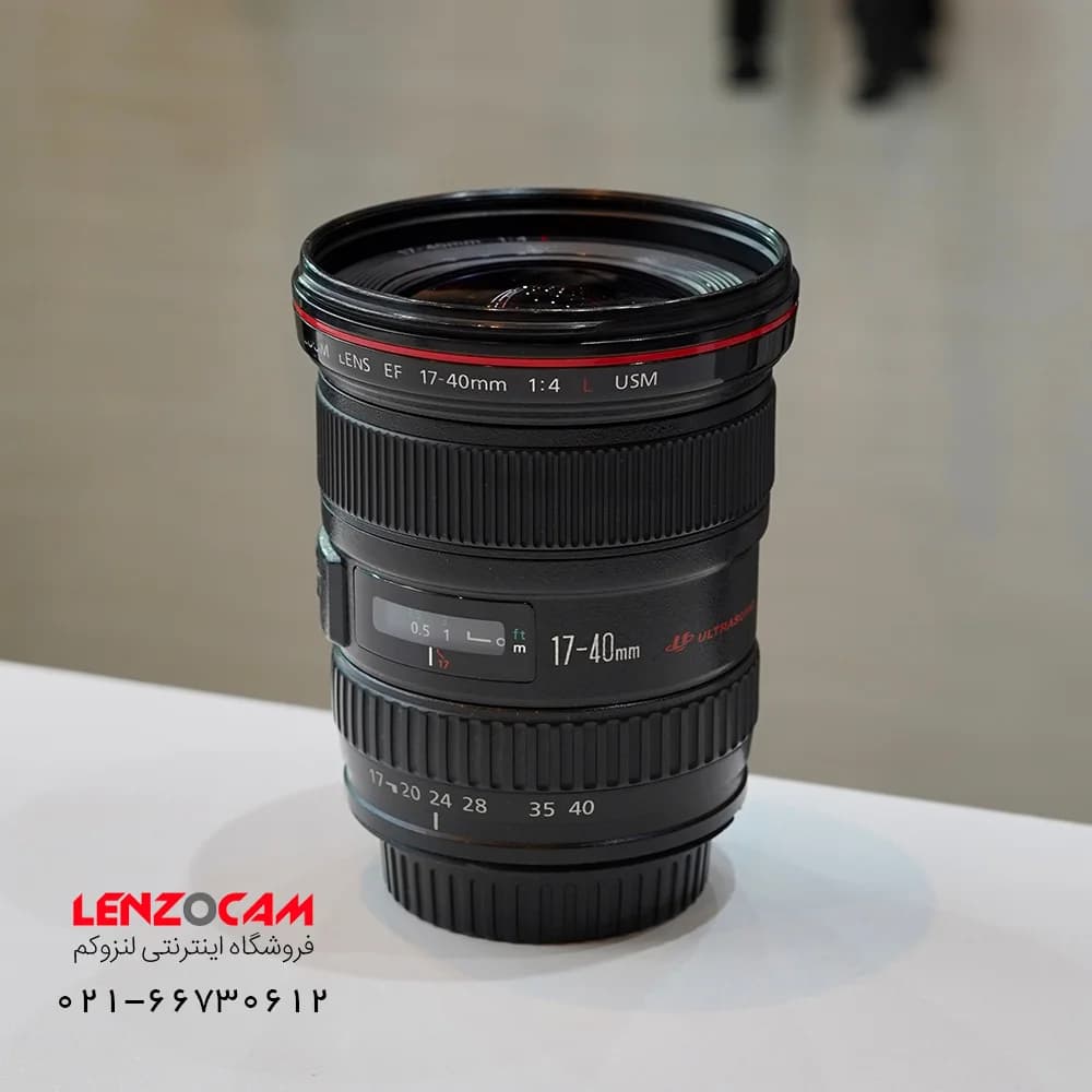 لنز دست دوم کانن Canon 17-40 f4 L — تصویر ۴