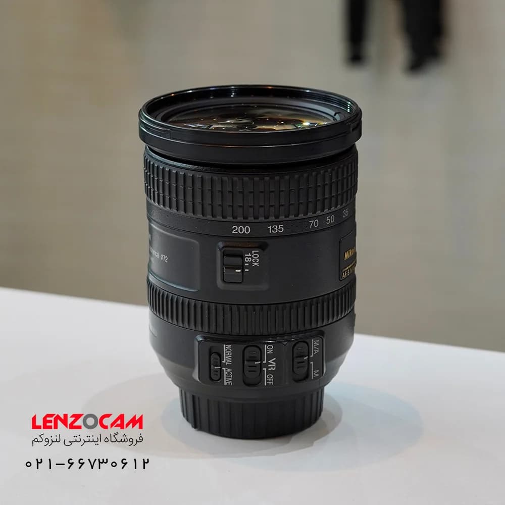 لنز دست دوم نیکون Nikon 18-200 vr ii — تصویر ۹