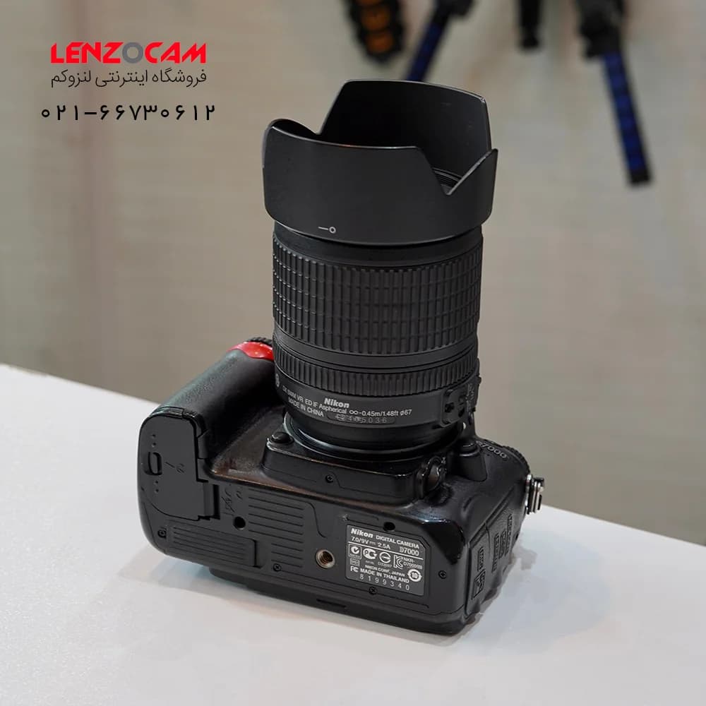 دوربین Nikon D7000 به همراه لنز 105-18 VR استوک — تصویر ۱۰